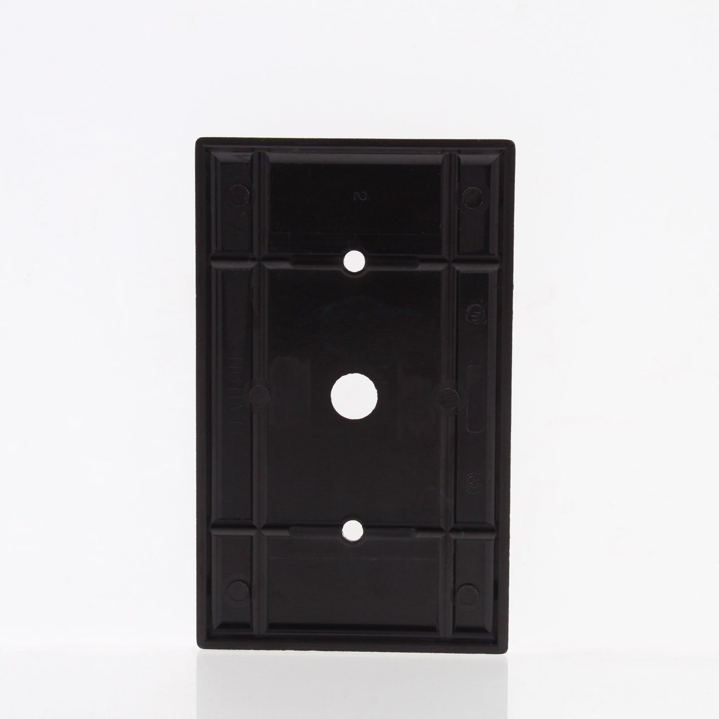 Leviton 85018 Brown Cable Wallplates Telephone 0.407"/0.625" Box Mount 10-Pack
