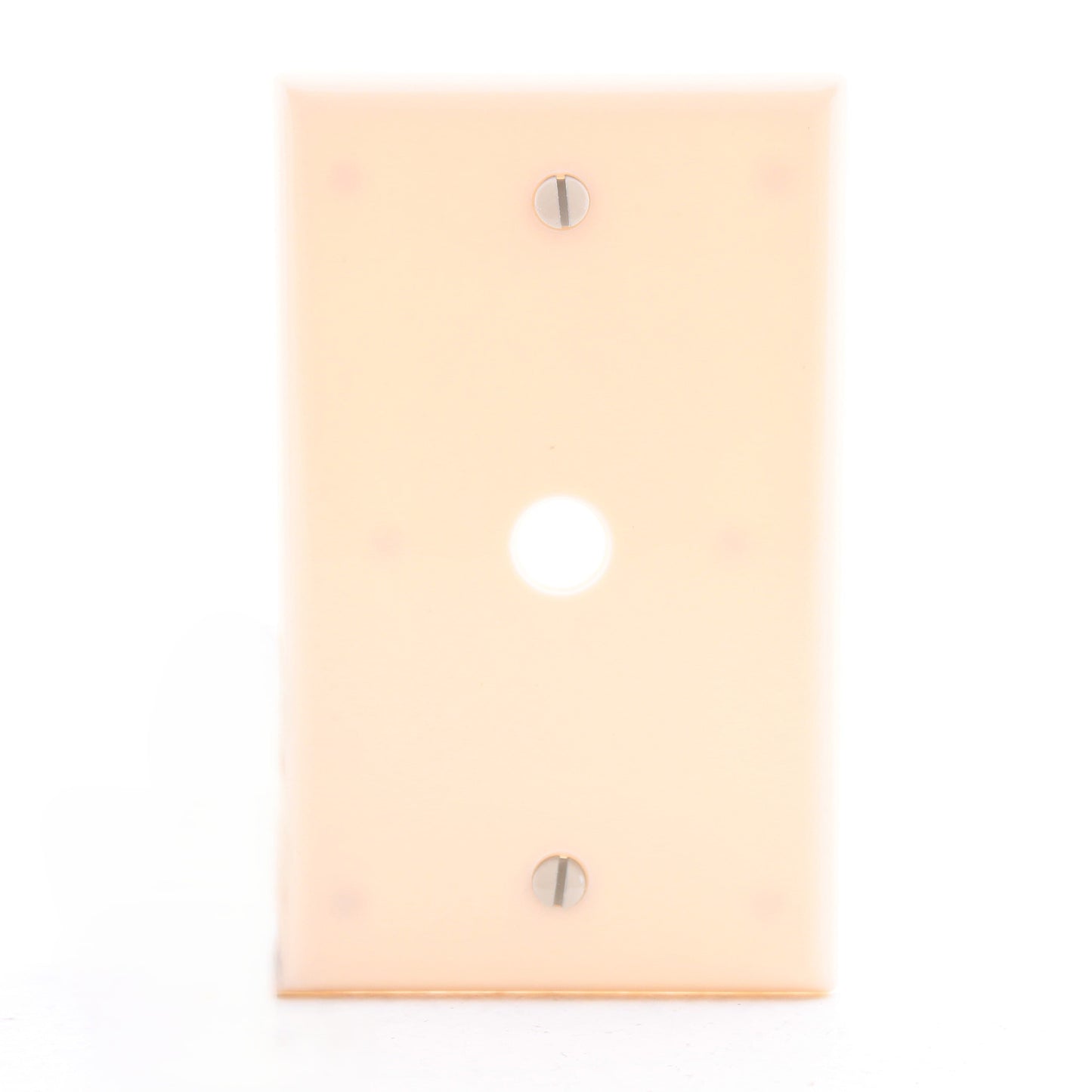 Leviton 86013 Ivory 1-Gang Phone .406" Plastic Wallplate Cover Box Mount 15pcs