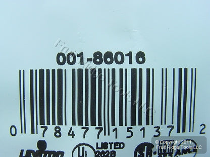 Leviton 86016 Ivory 2-Gang Duplex Outlet Plastic Standard Wallplate Cover Plate