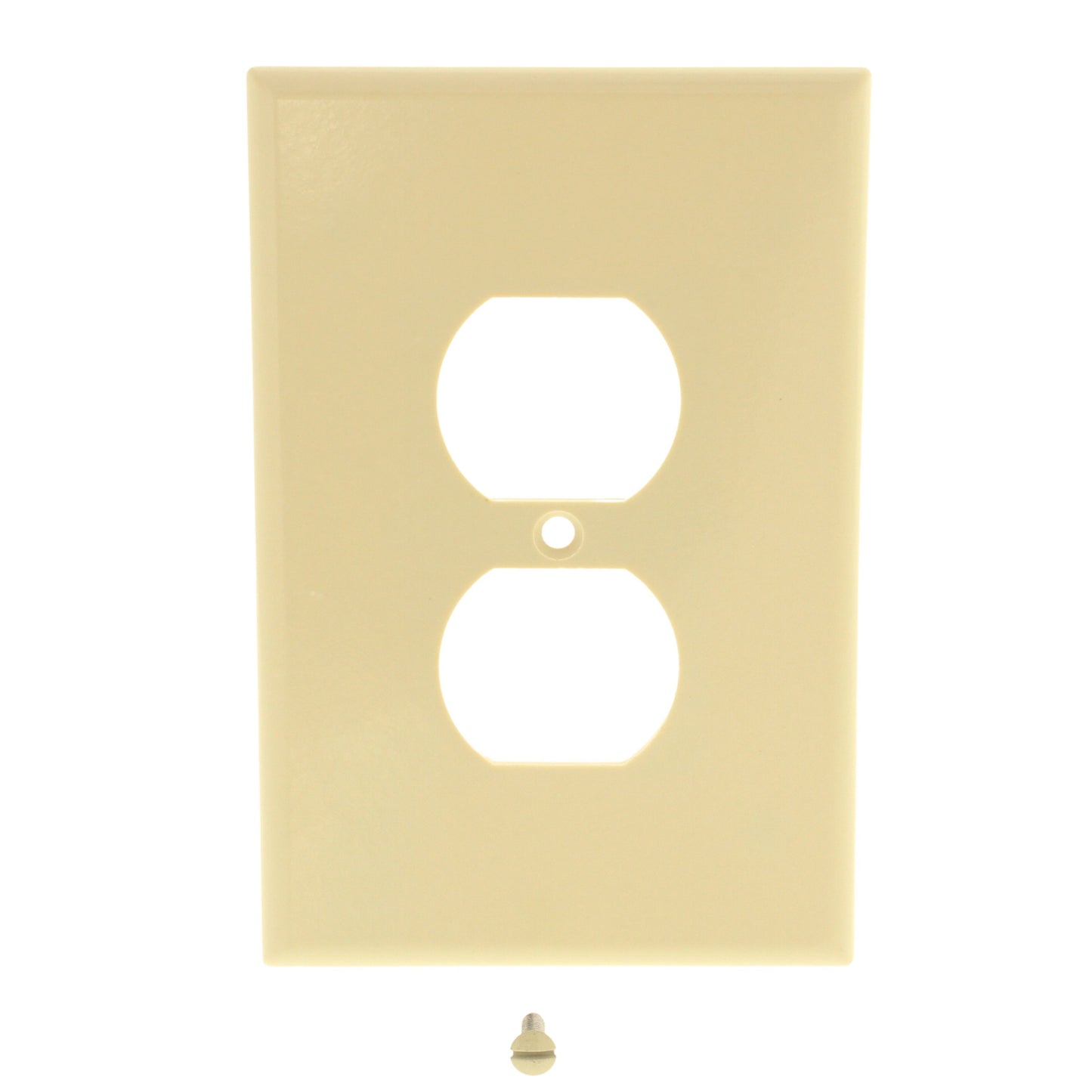 Leviton Ivory Oversize Receptacle Wallplate Duplex Outlet Cover 86103-I