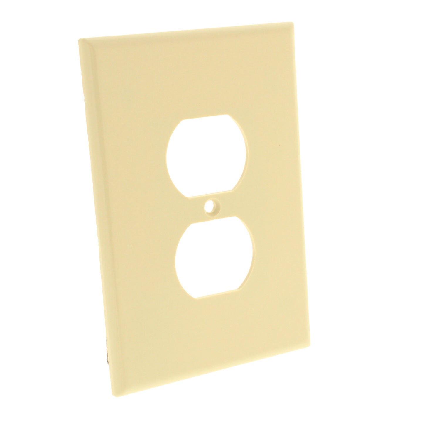 Leviton Ivory Oversize Receptacle Wallplate Duplex Outlet Cover 86103-I