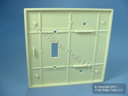 Leviton Oversize Ivory Blank Switch Cover Jumbo Wall Plate 86106