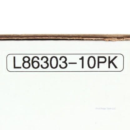 Leviton 86303 Ivory 1-Gang Duplex Outlet Plastic X-Deep Wallplate Covers 10pcs