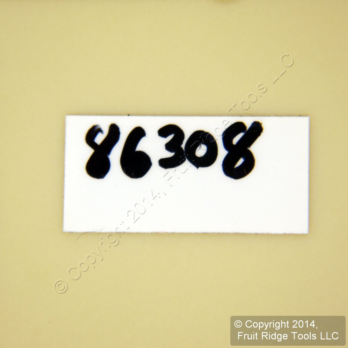 Leviton 86308 Ivory 2-Gang Blank Duplex Plastic X-Deep Wallplate Box Mount 2pcs