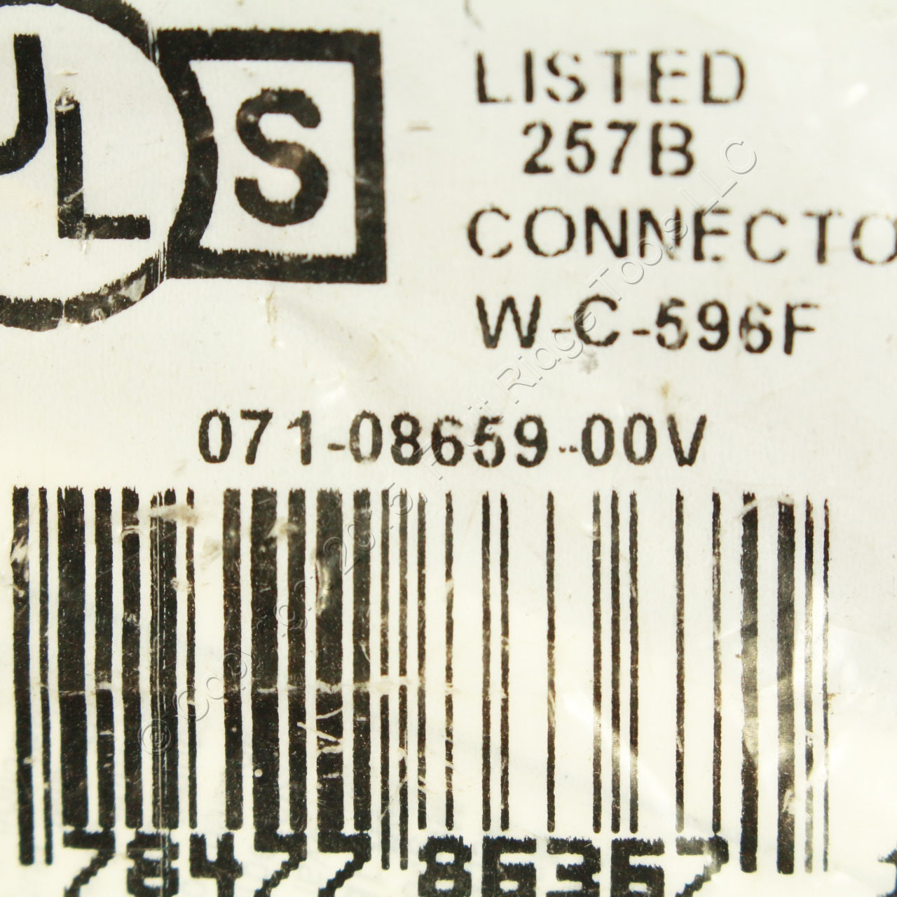 Leviton White Python Industrial Cord Connector Nema 6-15 6-15R 15A 250V 8659-V