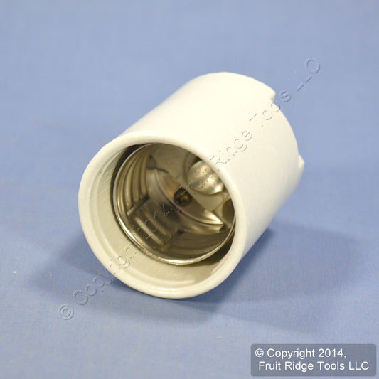 Leviton Mogul Base Light Socket Porcelain Quick-Connect Lampholder 1500W 8694-QC