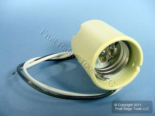 Leviton Porcelain Mogul Super Metalarc HID Lamp Holder Light Socket 1500W 8750-4