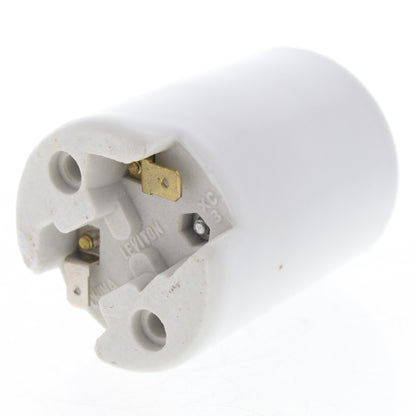 Leviton 8780-QC Quick-Connect 4KV Pulse Mogul Porcelain Lampholder 600V 1500W