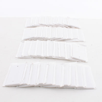 Leviton 88014 White Blank Cover Wallplate Box Mounts 40-Pack