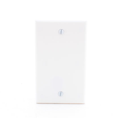 Leviton 88014 White Blank Cover Wallplate Box Mounts 40-Pack