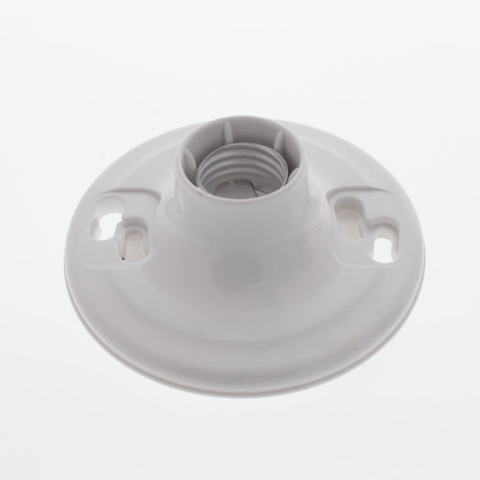 Leviton Urea Plastic Lampholder Medium Light Socket 660W 600V Bulk 8829-CW4