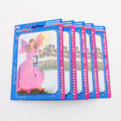 Leviton 89001-FGM Fairy Godmother 1-Gang Toggle Metal Oversize Wallplates 5pcs