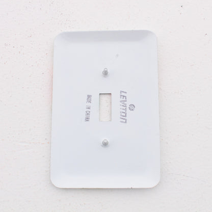 Leviton 89001-SFL Sunflower 1-Gang Toggle Metal Oversize Wallplate Cover 5-pack
