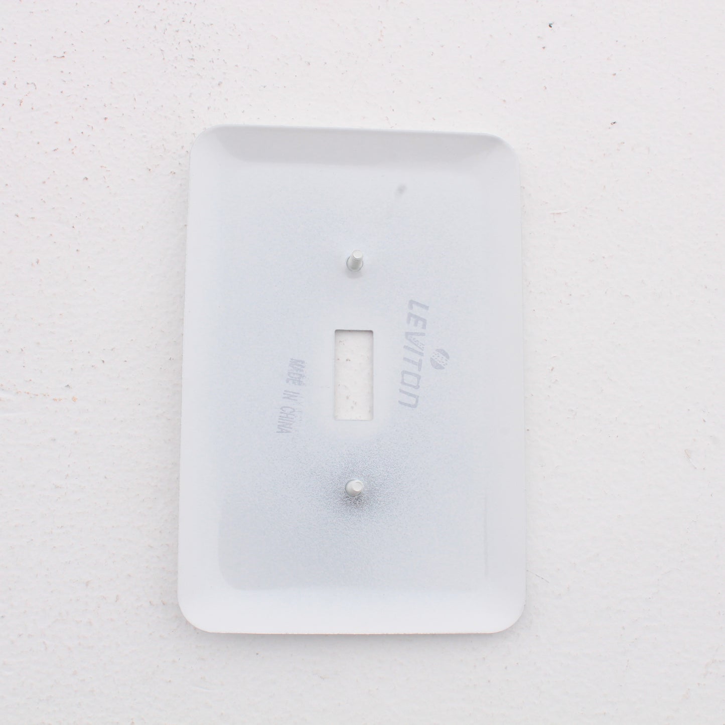 Leviton 89001-STK White 1-Gang Star Moon Sticker Metal Toggle Switch Covers 5pcs