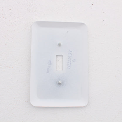 Leviton 89001-STK White 1-Gang Star Moon Sticker Metal Toggle Switch Covers 5pcs
