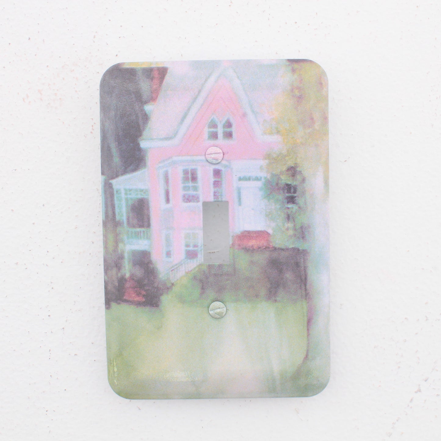 Leviton 89001-VHS Victorian House 1-Gang Toggle Metal Oversize Wallplate Cover