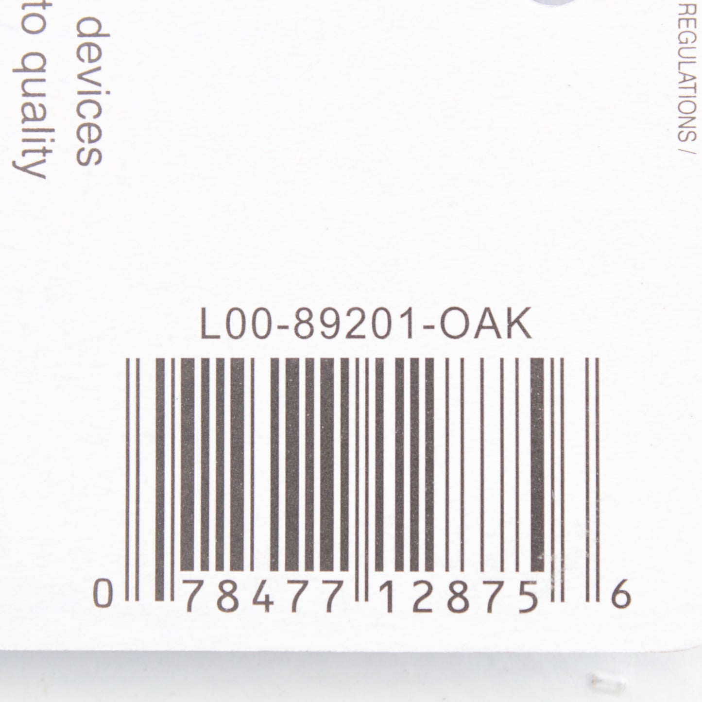 Leviton 89201-OAK Oak Finished Wood Toggle Switch Cover Wallplate Switchplate