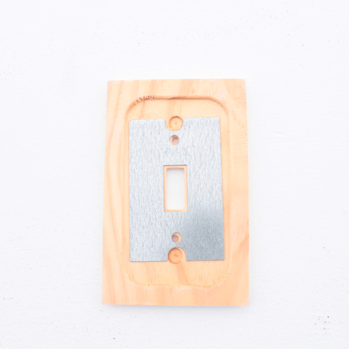 Leviton 89203-WWP 89201-WWP Whitewashed Pine 1-Gang Toggle Wood Oversize Covers
