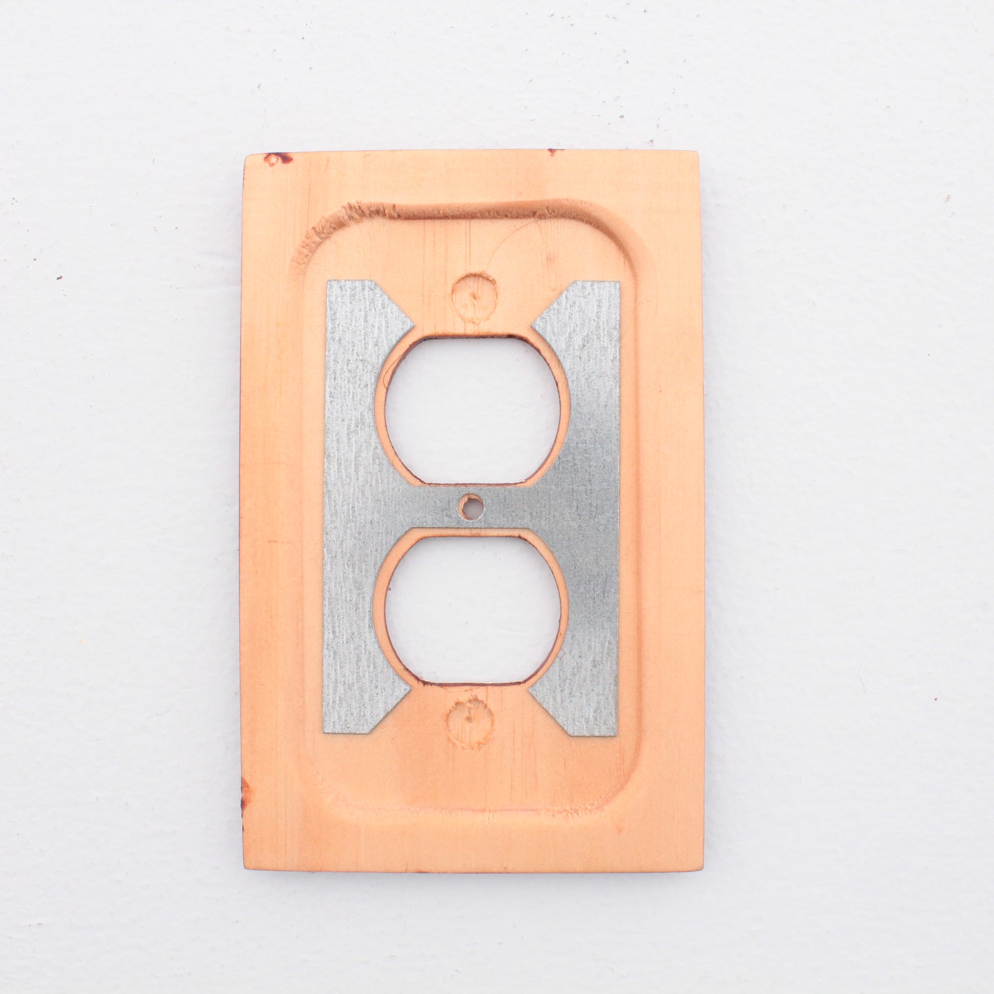Leviton 89203-CHR Finished Cherry Wood 1-Gang Receptacle Duplex Wallplates 50pcs