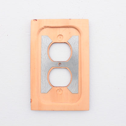 Leviton 89203-CHR Finished Cherry Wood 1-Gang Receptacle Duplex Wallplates 50pcs