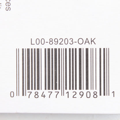 Leviton 89203-OAK Oak 1-Gang Duplex Outlet Oversize Wooden Wallplate Cover
