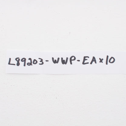 Leviton 89203-WWP White Wash Wood 1-Gang Receptacle Duplex Outlet Covers 10-Pack