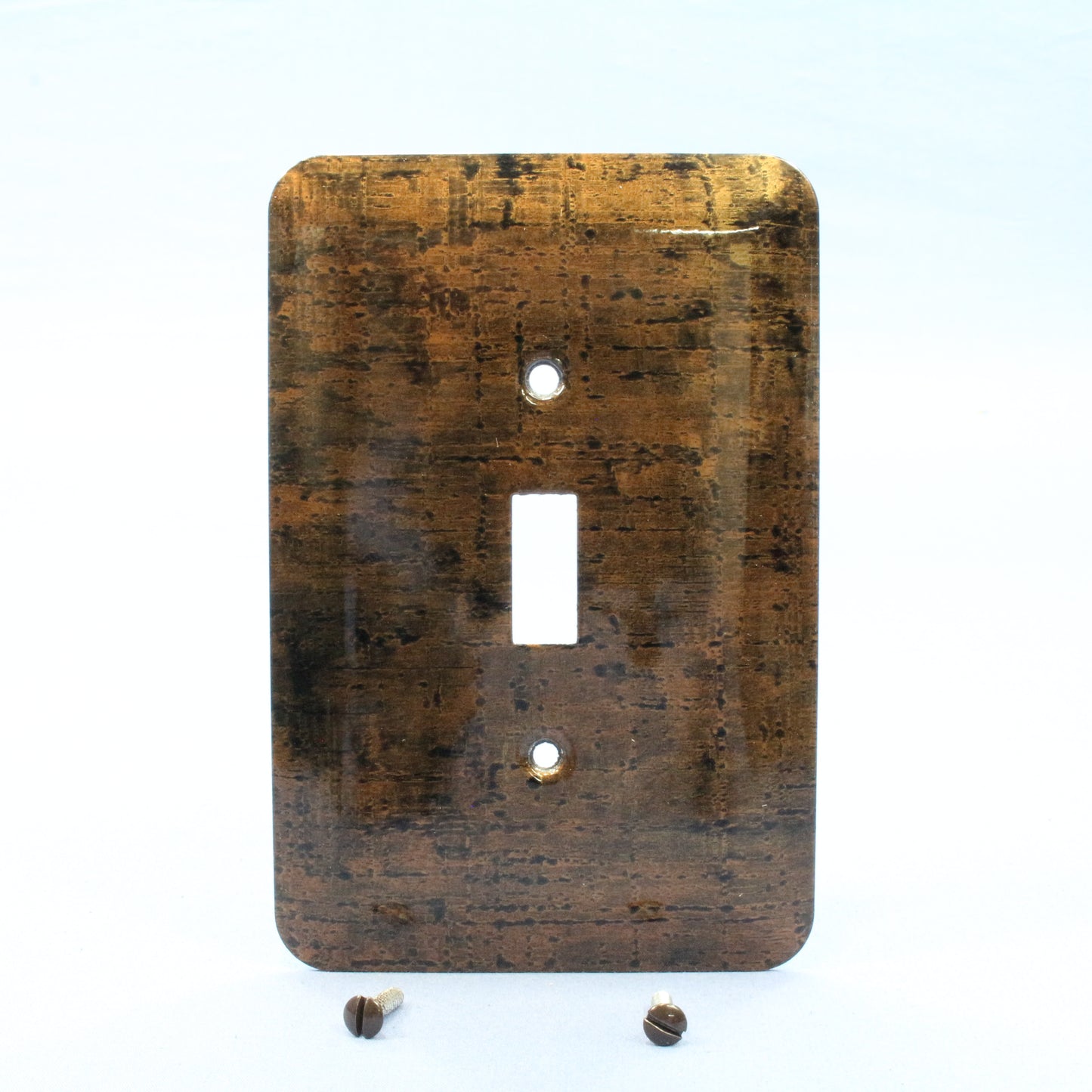 Leviton 89301-BBR Antique Bronze 1-Gang Switch Cover Toggle Metal Wallplate 5pcs