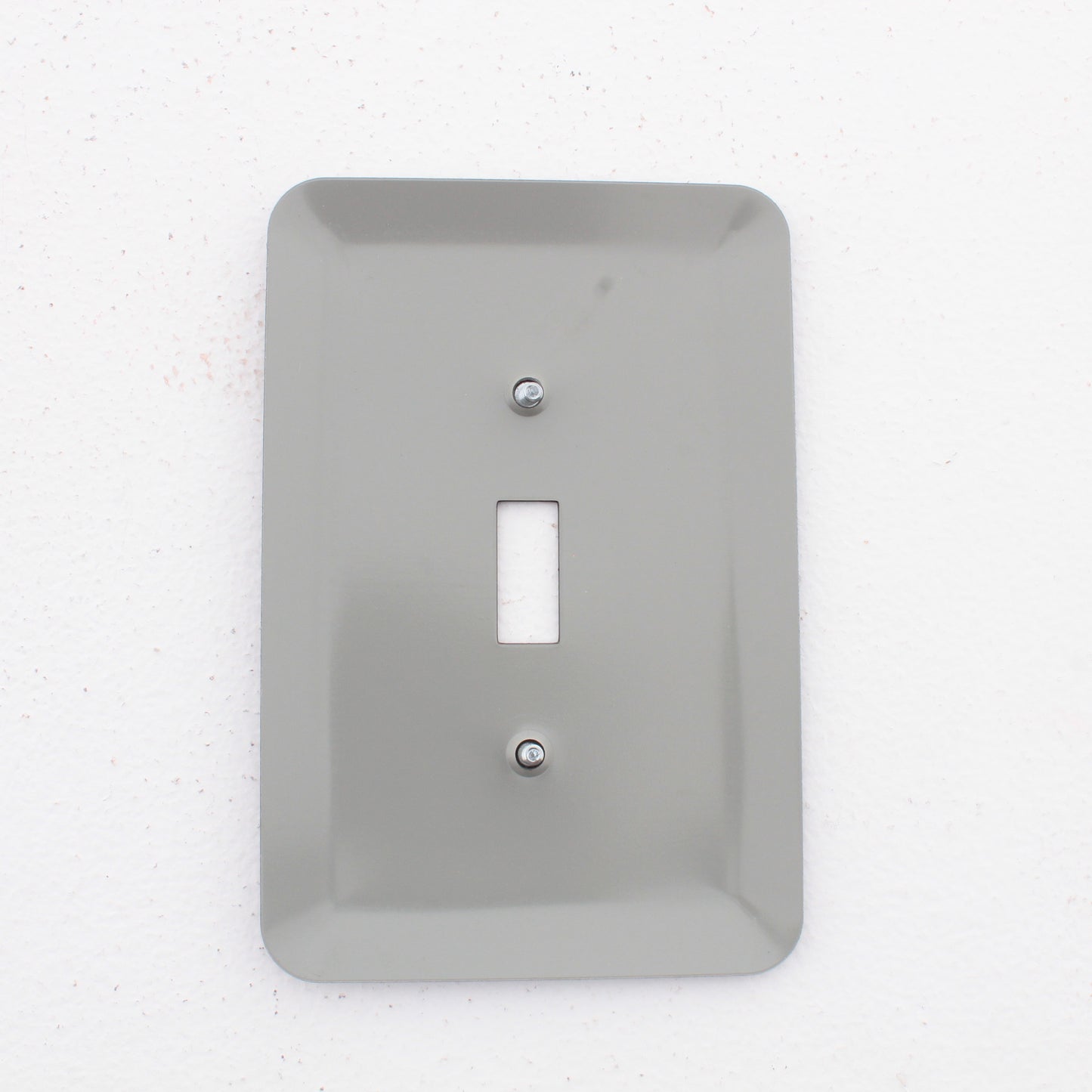 Leviton 89301-BBR Burnished Brown/Black 1-Gang Toggle Metal Oversize Wallplate