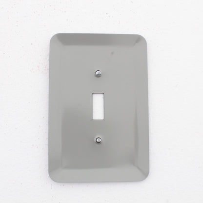 Leviton 89301-BBR Burnished Brown/Black 1-Gang Toggle Metal Oversize Wallplate