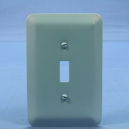 Leviton 89301-BLU Blue Iridescent 1-Gang Toggle Metal Oversize Wallplate Cover