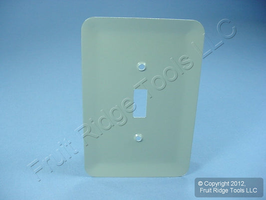 Leviton 89301-BLU Blue Iridescent 1-Gang Toggle Metal Oversize Wallplate Cover