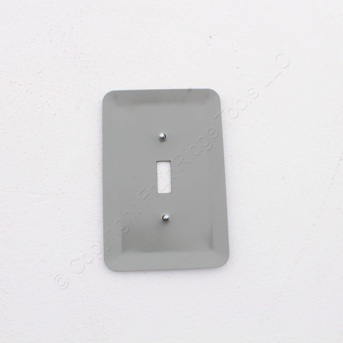 Leviton 89301-BML Black Marble 1-Gang Toggle Metal Oversize Wallplate Cover 5pcs