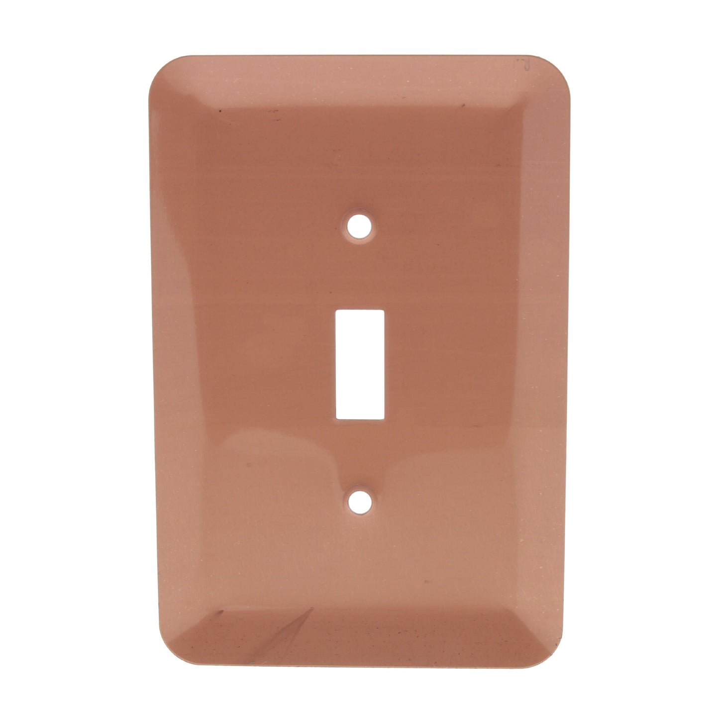 Leviton 89301-COP Copper Oversize 1-Gang Toggle Switch Wallplate Jumbo Cover