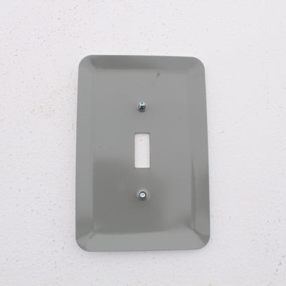 Leviton 89301-IML Ivory Marble 1-Gang Toggle Switch Metal Oversize Wallplate