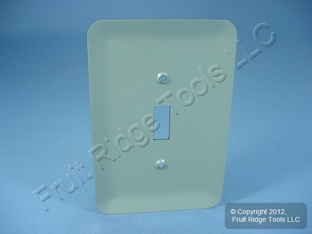 Leviton 1G Jumbo Metallic Blue Switch Cover Oversize Toggle Wall Plate 89301-MBL