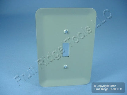 Leviton 1G Jumbo Metallic Blue Switch Cover Oversize Toggle Wall Plate 89301-MBL
