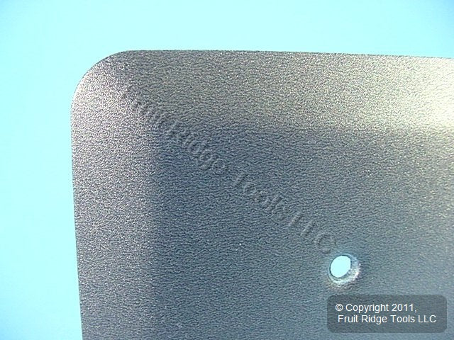 Leviton 89301-MBR Bronze 1-Gang Toggle Switch Metal Oversize Wallplate Cover