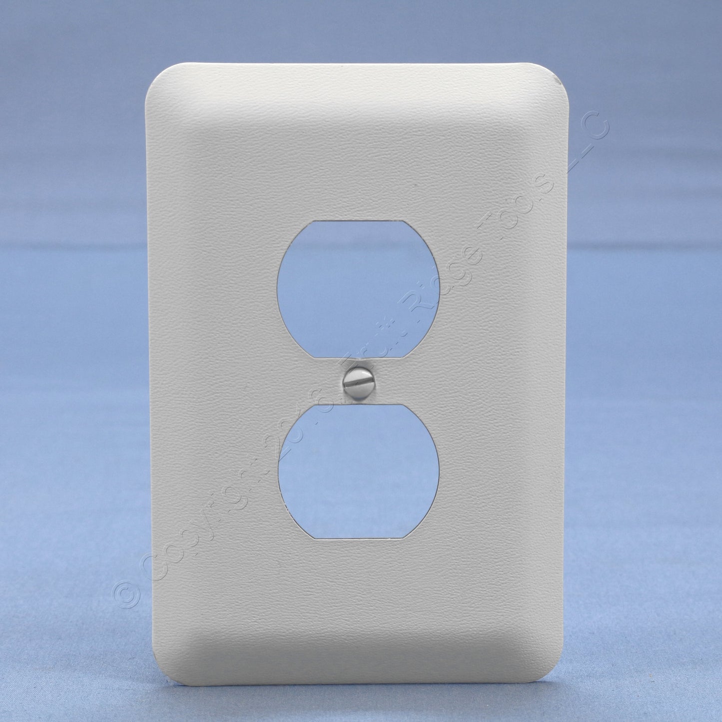 5 Leviton Jumbo White Metal Outlet Cover Oversize Receptacle Wallplates 89303-WH