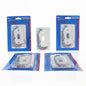 Leviton 89501-FLY Butterfly 1-Gang Toggle Ceramic Standard Wallplate Cover 5pcs