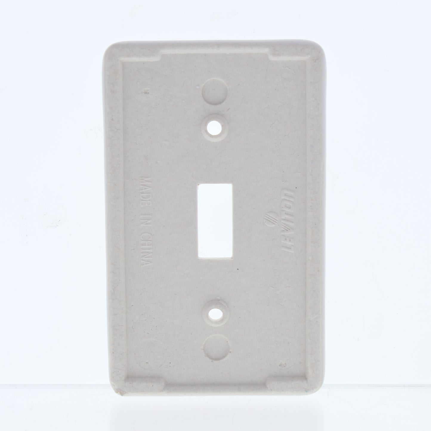 Leviton 89501-FLY Butterfly 1-Gang Toggle Ceramic Standard Wallplate Cover 5pcs