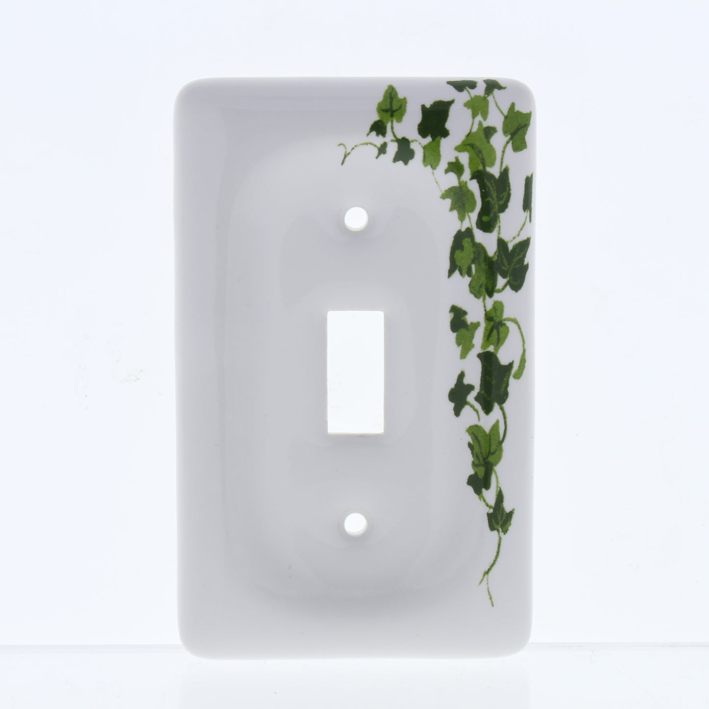 Leviton 89501-GRN Green Vine 1-Gang Toggle Ceramic Standard Wallplate Cover 5pcs