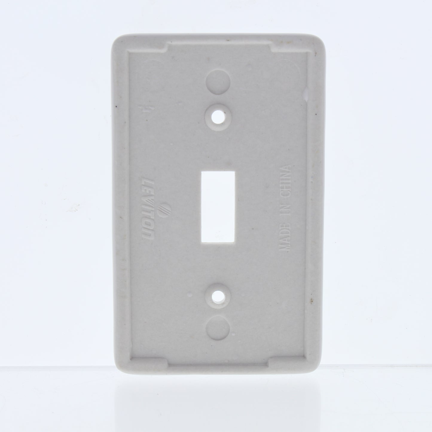 Leviton 89501-GRN Green Vine 1-Gang Toggle Ceramic Standard Wallplate Cover 5pcs