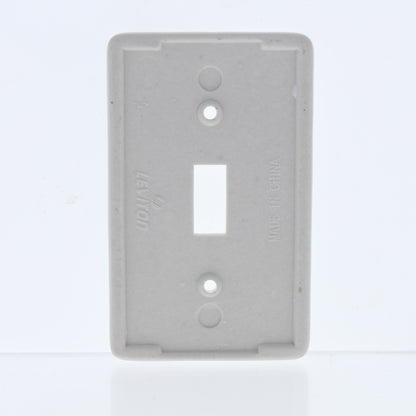 Leviton 89501-GRN Green Vine 1-Gang Toggle Ceramic Standard Wallplate Cover 5pcs