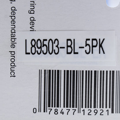 Leviton 89503-BL Blue Flower 1-Gang Duplex Ceramic Standard Wallplate Cover 5pcs