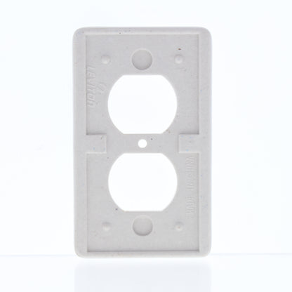 Leviton 89503-GRN Green Vine 1-Gang Duplex Ceramic Standard Wallplate Cover 5pcs