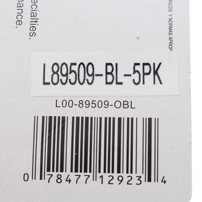 Leviton 89509-BL Blue Flower 2-Gang Standard Toggle Ceramic Wallplate Cover 5pcs
