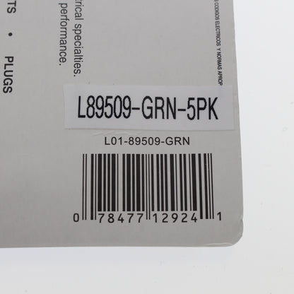 Leviton 89509-GRN Green Vine 2-Gang Toggle Ceramic Wallplate Standard Cover 5pcs