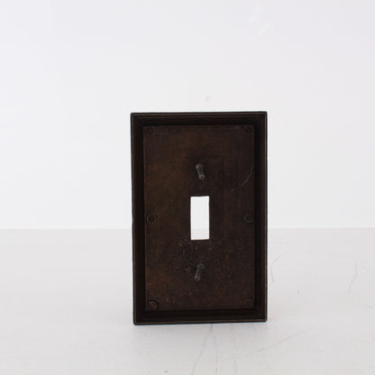5 Leviton Brass Bamboo Tiki Metal Switch Cover Wall Plate Switchplates 89601