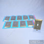 10 Leviton Brushed Brass Metal Switch Cover Wallplate Switchplates 89601-STB