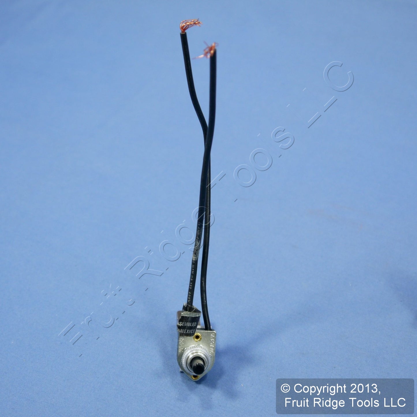 Leviton Rotary ON/OFF Nickel Appliance Switch 6A 125V 3A 250V AC Bulk 90572-N